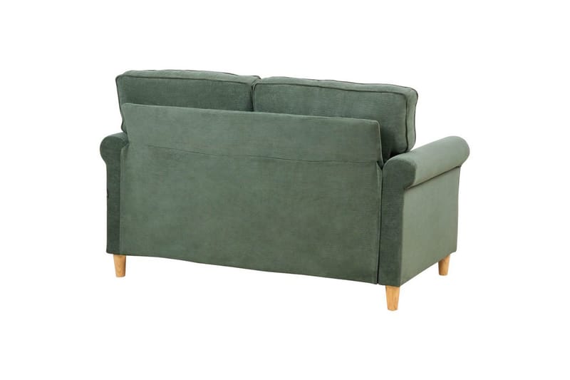 2-sitssoffa Ronneby Grönt, ljust trä - Grönt, ljust trä - Möbler - Vardagsrum - Soffor - 2-sits soffor