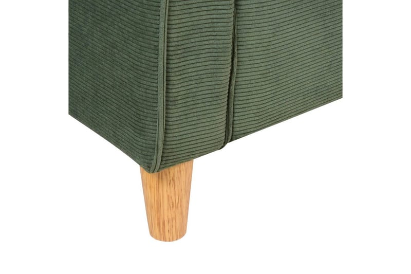 2-sitssoffa Ronneby Grönt, ljust trä - Grönt, ljust trä - Möbler - Vardagsrum - Soffor - 2-sits soffor