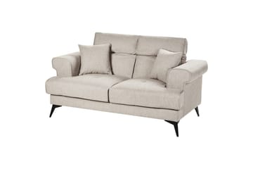 2-sitssoffa Skive Beige - Beige - Möbler - Vardagsrum - Soffor - 2-sits soffor