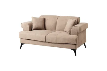 2-sitssoffa Skive Brun, Svart - Brun - Möbler - Vardagsrum - Soffor - 2-sits soffor