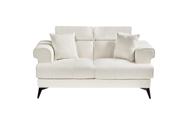 2-sitssoffa Skive Vit/Svart - Vit/Svart - Möbler - Vardagsrum - Soffor - 2-sits soffor