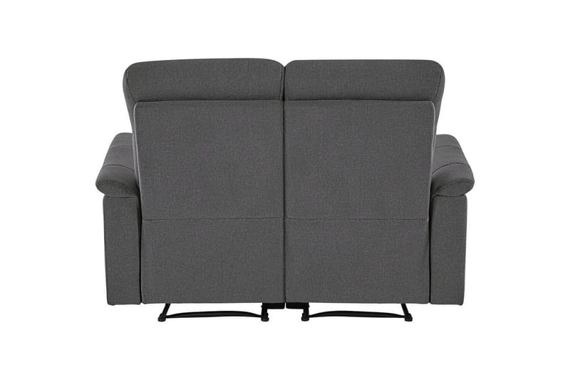 2-sitssoffa Southbrook Antracit, Tyg/Trä/Metall, Manuell vilstol - Antracit, Tyg/Trä/Metall, Manuell vilstol - Möbler - Vardagsrum - Soffor - Reclinersoffor & Biosoffor