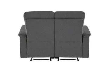 2-sitssoffa Southbrook Antracit, Tyg/Trä/Metall, Manuell vilstol - Antracit, Tyg/Trä/Metall, Manuell vilstol - Möbler - Vardagsrum - Soffor - Reclinersoffor & Biosoffor