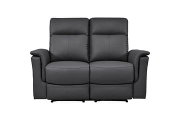 2-sitssoffa Southbrook Grå, PU/trä/metall, Elektrisk vilstol - Grå, PU/trä/metall, Elektrisk vilstol - Möbler - Vardagsrum - Soffor - Reclinersoffor & Biosoffor