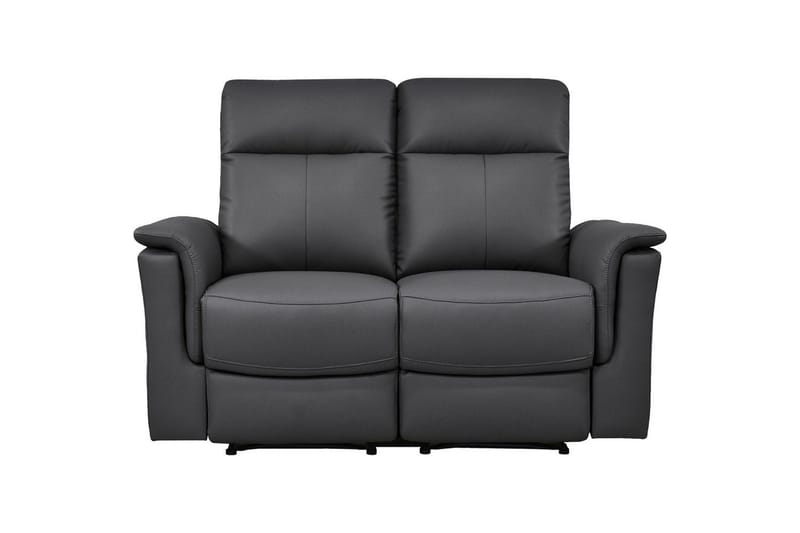 2-sitssoffa Southbrook Grå, PU/trä/metall, Elektrisk vilstol - Grå, PU/trä/metall, Elektrisk vilstol - Möbler - Vardagsrum - Soffor - Reclinersoffor & Biosoffor