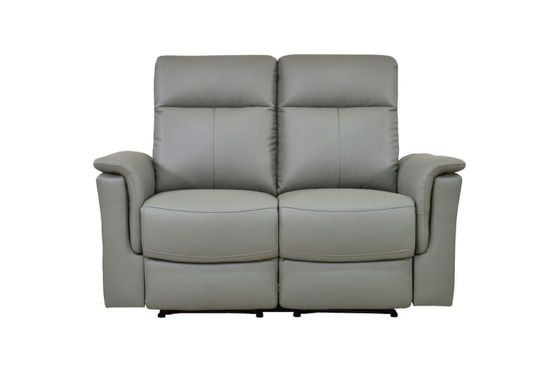 2-sitssoffa Southbrook Ljusgrå, PU/trä/metall, Elektrisk vilstol - Ljusgrå, PU/trä/metall, Elektrisk vilstol - Möbler - Vardagsrum - Soffor - Reclinersoffor & Biosoffor