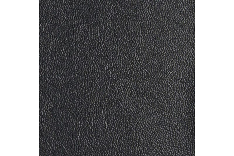 2-sitssoffa Southbrook Svart, Äkta läder/PU/Trä/Metall, Manuell vilstol - Svart, Äkta läder/PU/Trä/Metall, Manuell vilstol - Möbler - Vardagsrum - Soffor - Skinnsoffor