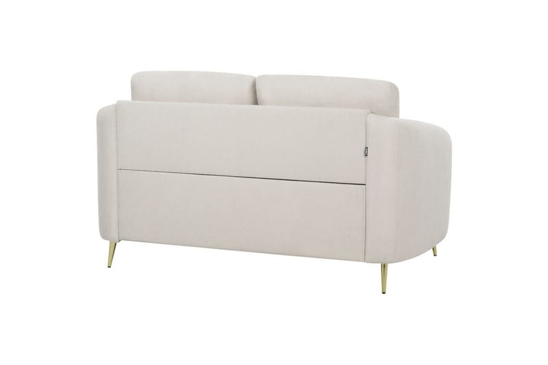 2-sitssoffa Trosa Beige, guld - Beige, guld - Möbler - Vardagsrum - Soffor - 2-sits soffor