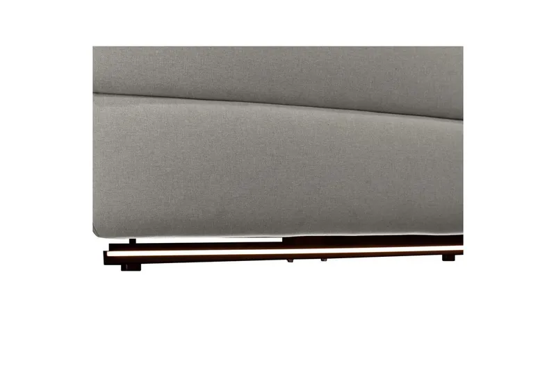 2-sitssoffa Pareli Grå, Sunday tyg, Manuell vilstol - Grå, Sunday tyg, Manuell vilstol - Möbler - Vardagsrum - Soffor - Reclinersoffor & Biosoffor