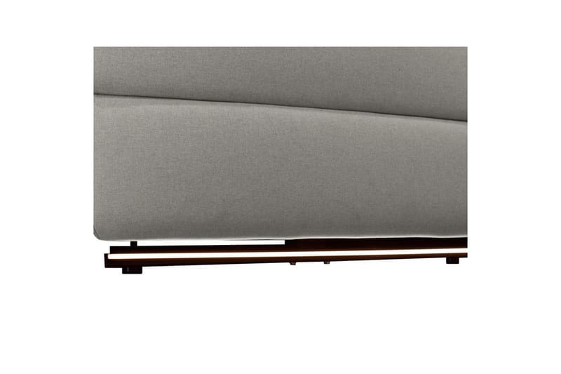 2-sitssoffa Pareli Grå, Sunday tyg, Manuell vilstol - Grå, Sunday tyg, Manuell vilstol - Möbler - Vardagsrum - Soffor - Reclinersoffor & Biosoffor