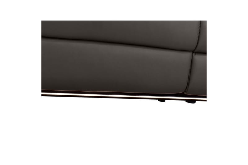 2-sitssoffa Pareli Brun, Läder/PU, Manuell vilstol - Brun, Läder/PU, Manuell vilstol - Möbler - Vardagsrum - Soffor - Reclinersoffor & Biosoffor