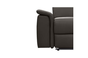 2-sitssoffa Pareli Brun, Läder/PU, Manuell vilstol - Brun, Läder/PU, Manuell vilstol - Möbler - Vardagsrum - Soffor - Reclinersoffor & Biosoffor
