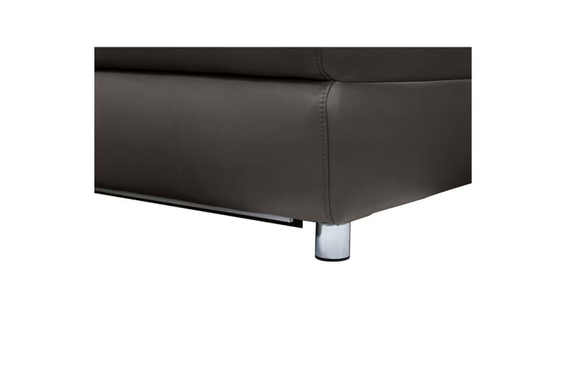 2-sitssoffa Pareli Brun, Läder/PU, Manuell vilstol - Brun, Läder/PU, Manuell vilstol - Möbler - Vardagsrum - Soffor - Reclinersoffor & Biosoffor