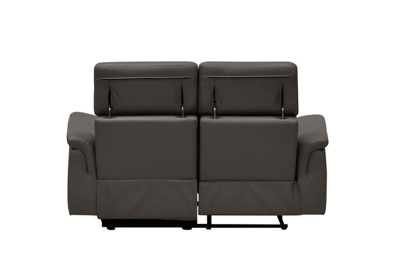 2-sitssoffa Pareli Brun, Läder/PU, Manuell vilstol - Brun, Läder/PU, Manuell vilstol - Möbler - Vardagsrum - Soffor - Reclinersoffor & Biosoffor