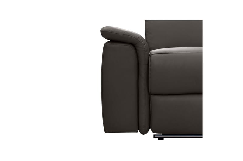 2-sitssoffa Pareli Brun, Läder/PU, Manuell vilstol - Brun, Läder/PU, Manuell vilstol - Möbler - Vardagsrum - Soffor - Reclinersoffor & Biosoffor