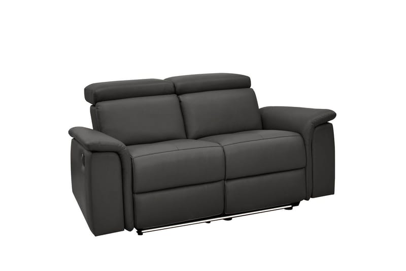 2-sitssoffa Pareli Brun, PU, Manuell vilstol - Brun, PU, Manuell vilstol - Möbler - Vardagsrum - Soffor - Reclinersoffor & Biosoffor
