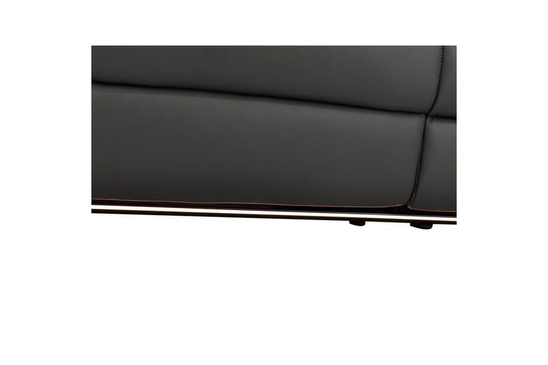 2-sitssoffa Pareli Brun, PU, Manuell vilstol - Brun, PU, Manuell vilstol - Möbler - Vardagsrum - Soffor - Reclinersoffor & Biosoffor