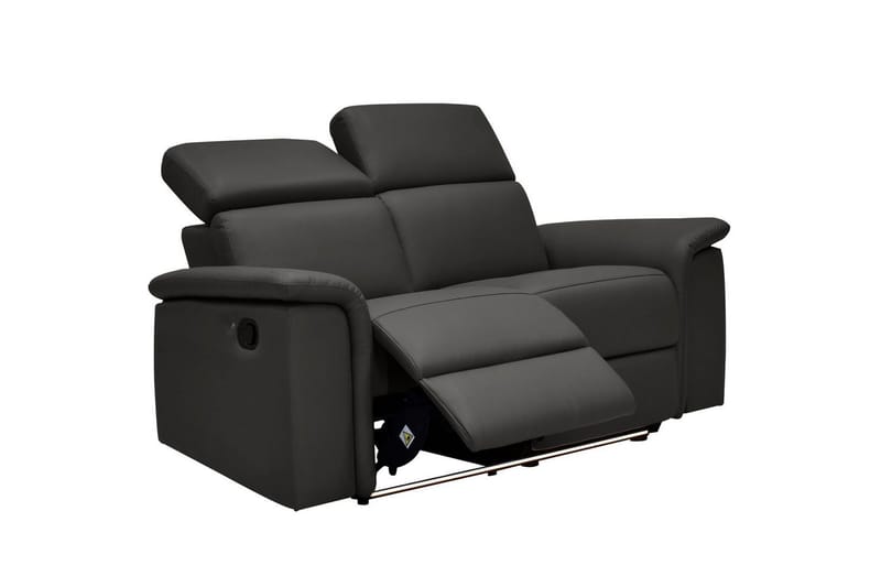 2-sitssoffa Pareli Brun, PU, Manuell vilstol - Brun, PU, Manuell vilstol - Möbler - Vardagsrum - Soffor - Reclinersoffor & Biosoffor