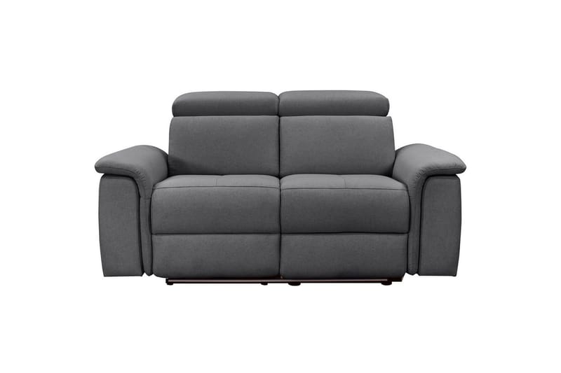 2-sitssoffa Pareli Antracit, Sunday tyg, Manuell vilstol - Antracit, Sunday tyg, Manuell vilstol - Möbler - Vardagsrum - Soffor - Reclinersoffor & Biosoffor