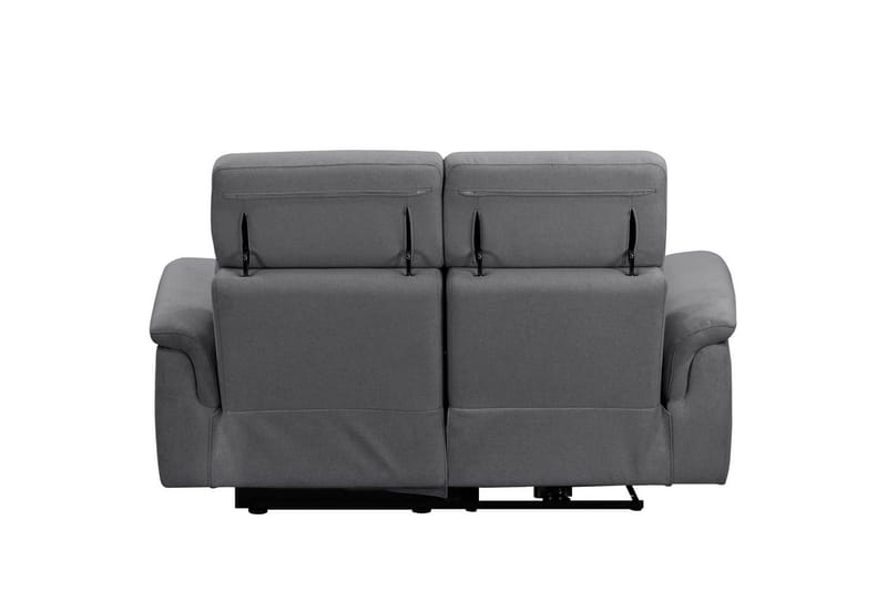 2-sitssoffa Pareli Antracit, Sunday tyg, Manuell vilstol - Antracit, Sunday tyg, Manuell vilstol - Möbler - Vardagsrum - Soffor - Reclinersoffor & Biosoffor