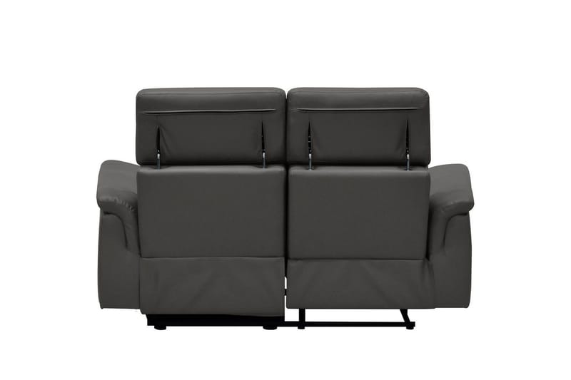 2-sitssoffa Pareli Brun, PU, Manuell vilstol - Brun, PU, Manuell vilstol - Möbler - Vardagsrum - Soffor - Skinnsoffor