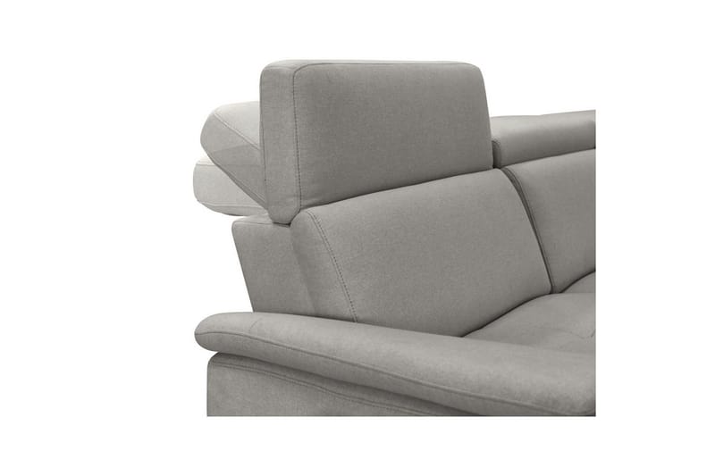 2-sitssoffa Pareli Grå, Sunday tyg, Manuell vilstol - Grå, Sunday tyg, Manuell vilstol - Möbler - Vardagsrum - Soffor - Reclinersoffor & Biosoffor