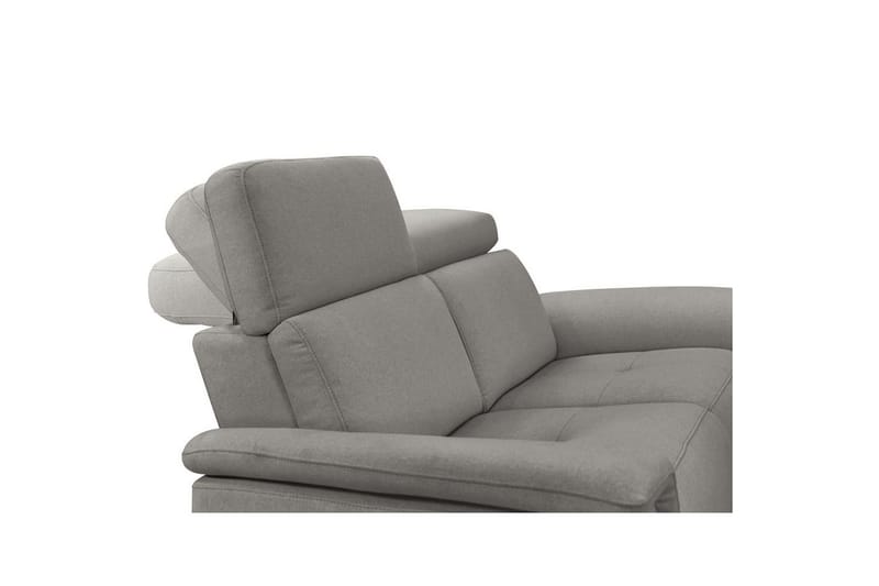 2-sitssoffa Pareli Grå, Sunday tyg, Manuell vilstol - Grå, Sunday tyg, Manuell vilstol - Möbler - Vardagsrum - Soffor - Reclinersoffor & Biosoffor