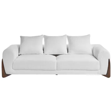 3-sits soffa Vinliden - Vit - Möbler - Vardagsrum - Soffor - 3-sits soffor