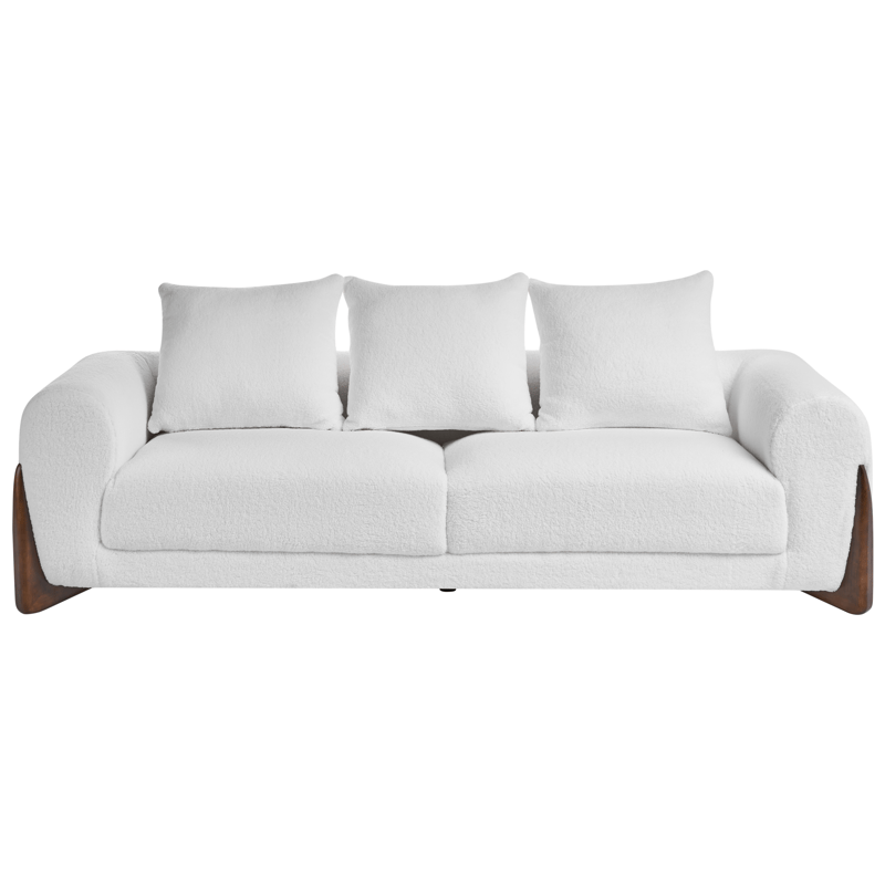 3-sits soffa Vinliden - Vit - Möbler - Vardagsrum - Soffor - 3-sits soffor