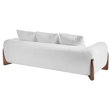 3-sits soffa Vinliden - Vit - Möbler - Vardagsrum - Soffor - 3-sits soffor