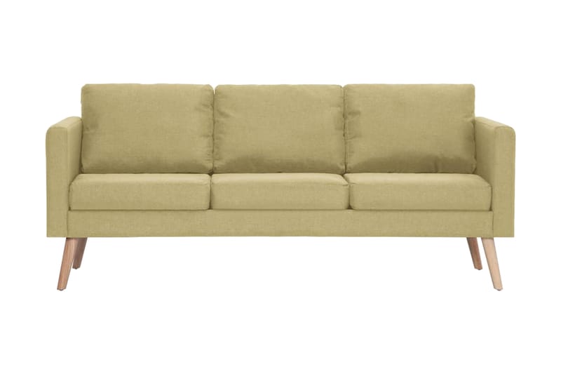 3-sitssoffa tyg grön - 3-sits soffor