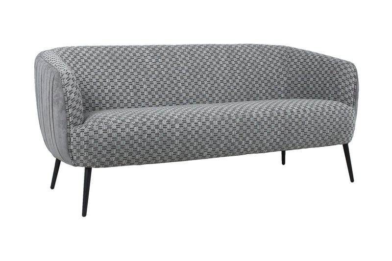 Accent 3-sits Djup Soffa 179 cm i Tyg - Grå - Möbler - Vardagsrum - Soffor - 3-sits soffor