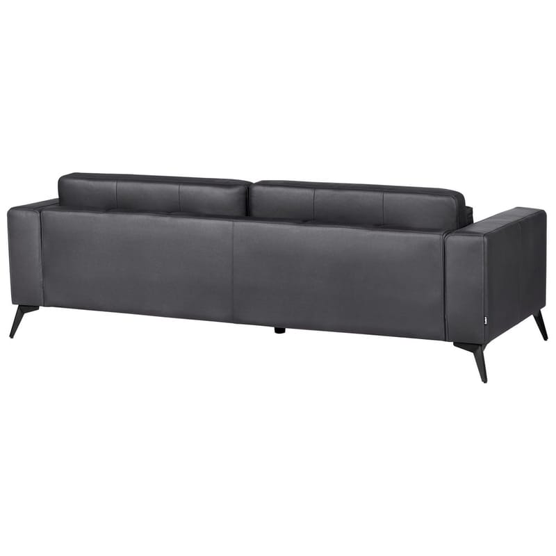 3-sits soffa Ange - Svart/Konstläder - Möbler - Vardagsrum - Soffor - 3-sits soffor