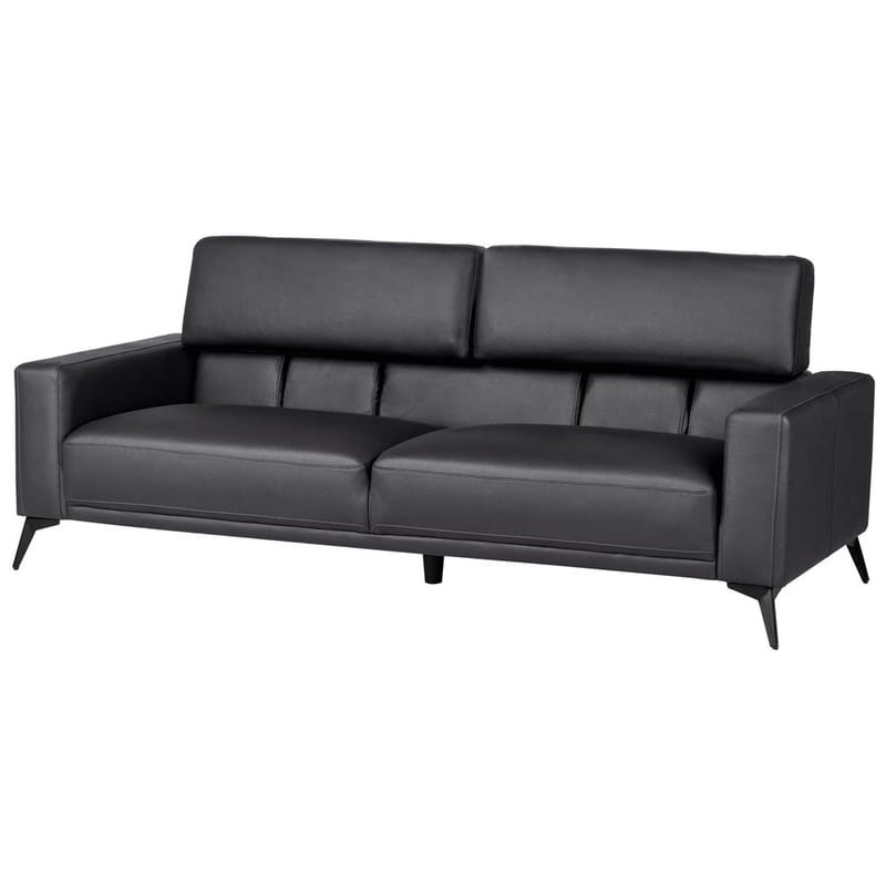 3-sits soffa Ange - Svart/Konstläder - Möbler - Vardagsrum - Soffor - 3-sits soffor