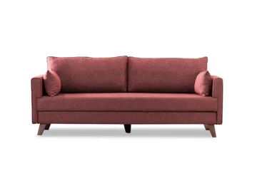 Antigua Soffa 3-sits - Röd - Möbler - Vardagsrum - Bäddsoffor - 3-sits bäddsoffa