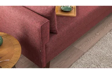 Antigua Soffa 3-sits - Röd - Möbler - Vardagsrum - Bäddsoffor - 3-sits bäddsoffa