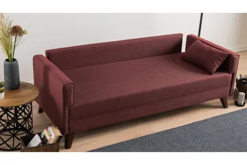 Antigua Soffa 3-sits - Röd - Möbler - Vardagsrum - Bäddsoffor - 3-sits bäddsoffa