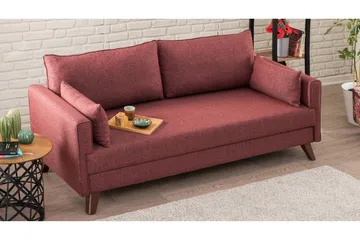 Antigua Soffa 3-sits - Röd - Möbler - Vardagsrum - Bäddsoffor - 3-sits bäddsoffa