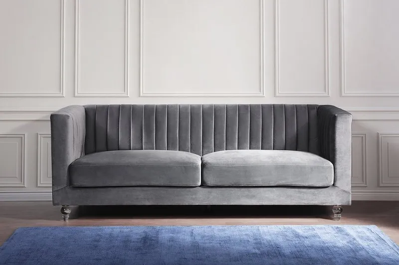 Arvika Soffa 2-4 Sits - Grå - Möbler - Vardagsrum - Soffor - 3-sits soffor