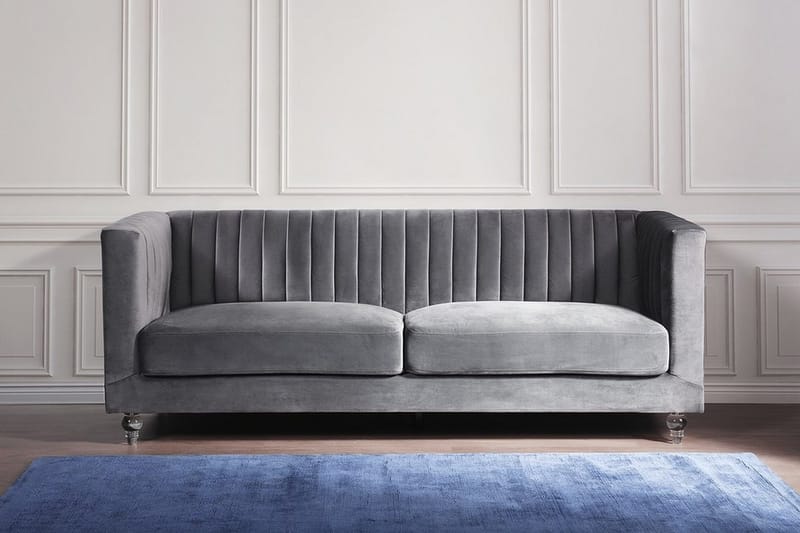 Arvika Soffa 2-4 Sits - Grå - Möbler - Vardagsrum - Soffor - 3-sits soffor