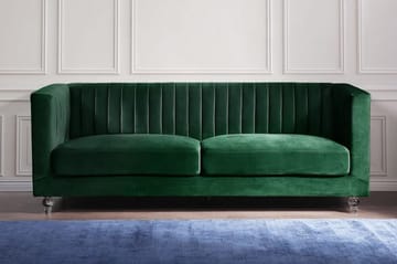 Arvika Soffa 2-4 Sits - Grön - Möbler - Vardagsrum - Soffor - 3-sits soffor