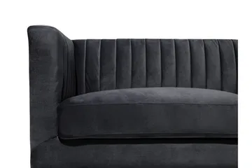 Arvika Soffa 2-4 Sits - Svart - Möbler - Vardagsrum - Soffor - 3-sits soffor