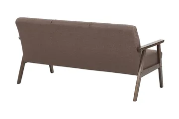 Asnes 3-sits Soffa - Brun - Möbler - Vardagsrum - Soffor - 3-sits soffor
