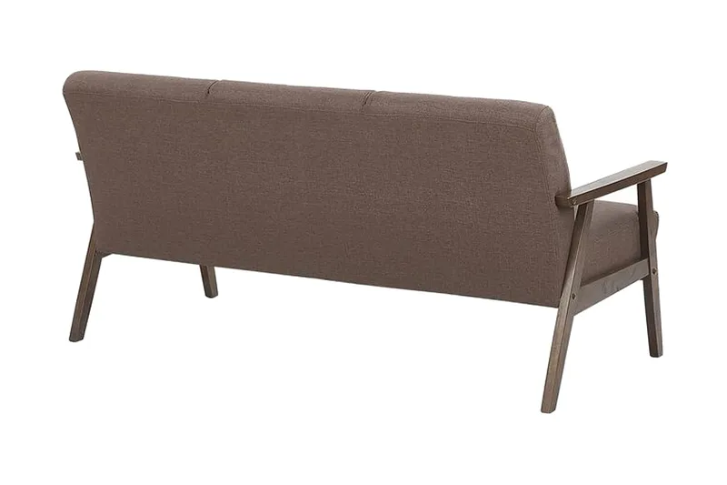 Asnes 3-sits Soffa - Brun - Möbler - Vardagsrum - Soffor - 3-sits soffor