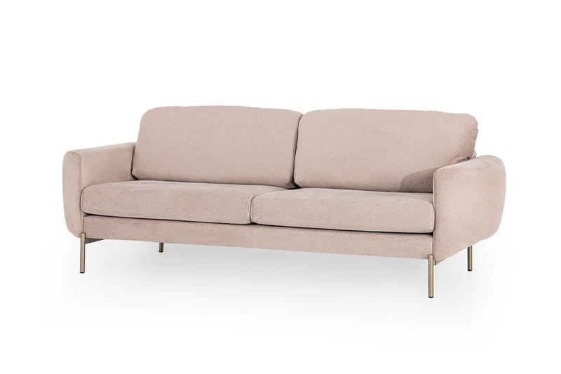 Awaru Soffa 3-sits - Rosa - Möbler - Vardagsrum - Soffor - 3-sits soffor