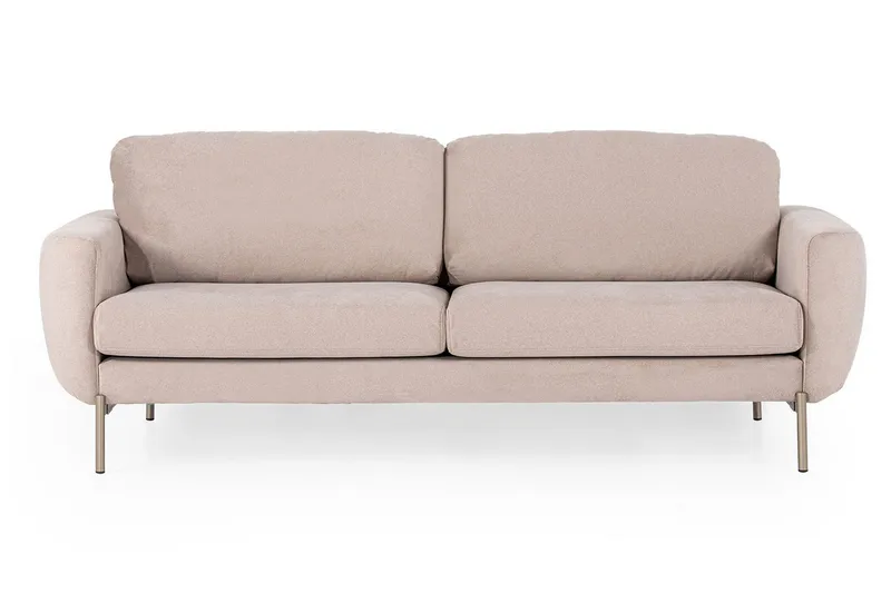 Awaru Soffa 3-sits - Rosa - Möbler - Vardagsrum - Soffor - 3-sits soffor
