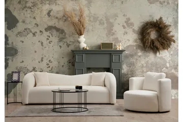 Azoula Soffa 3-sits - Beige - Möbler - Vardagsrum - Soffor - 3-sits soffor