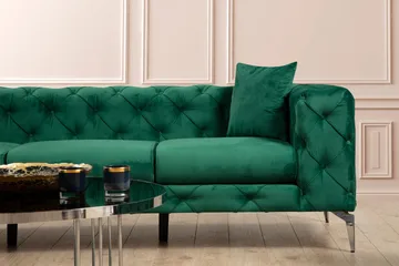 Beachport Soffa 3-sits - Grön - Möbler - Vardagsrum - Soffor - 3-sits soffor