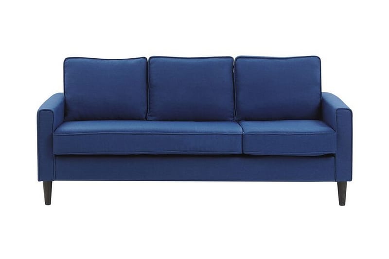 BOTTOS Soffa med Fotpall Blå - Möbler - Vardagsrum - Soffor - 3-sits soffor