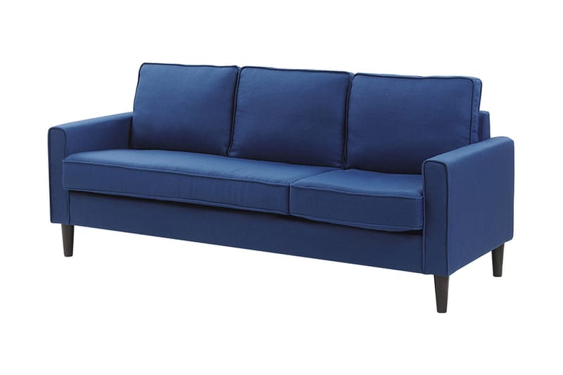 BOTTOS Soffa med Fotpall Blå - Möbler - Vardagsrum - Soffor - 3-sits soffor